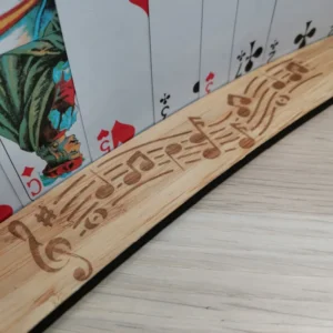 Support de cartes à jouer pour adultes, détail gravure