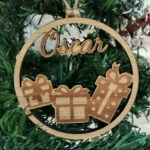 Decoration noel bambou personnalise