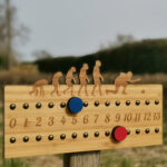 Compteur points petanque bambou