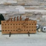 Compteur points petanque bambou