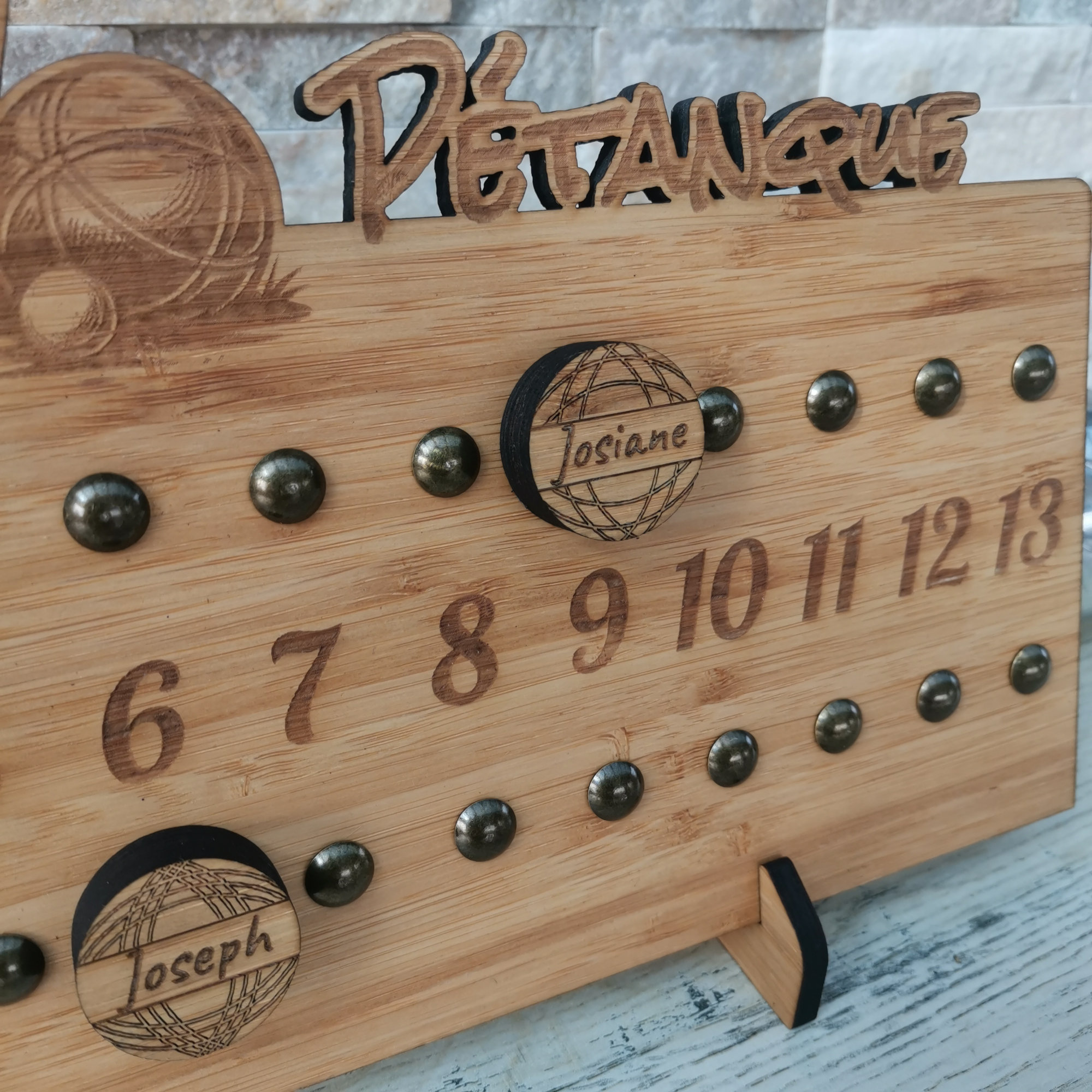 Accessoire petanque bambou