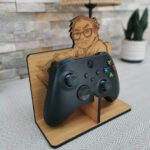 Porte manette xbox bois