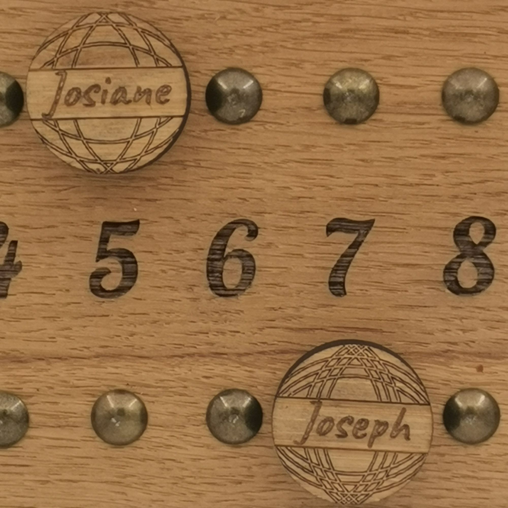 Pion marquage petanque personnalise