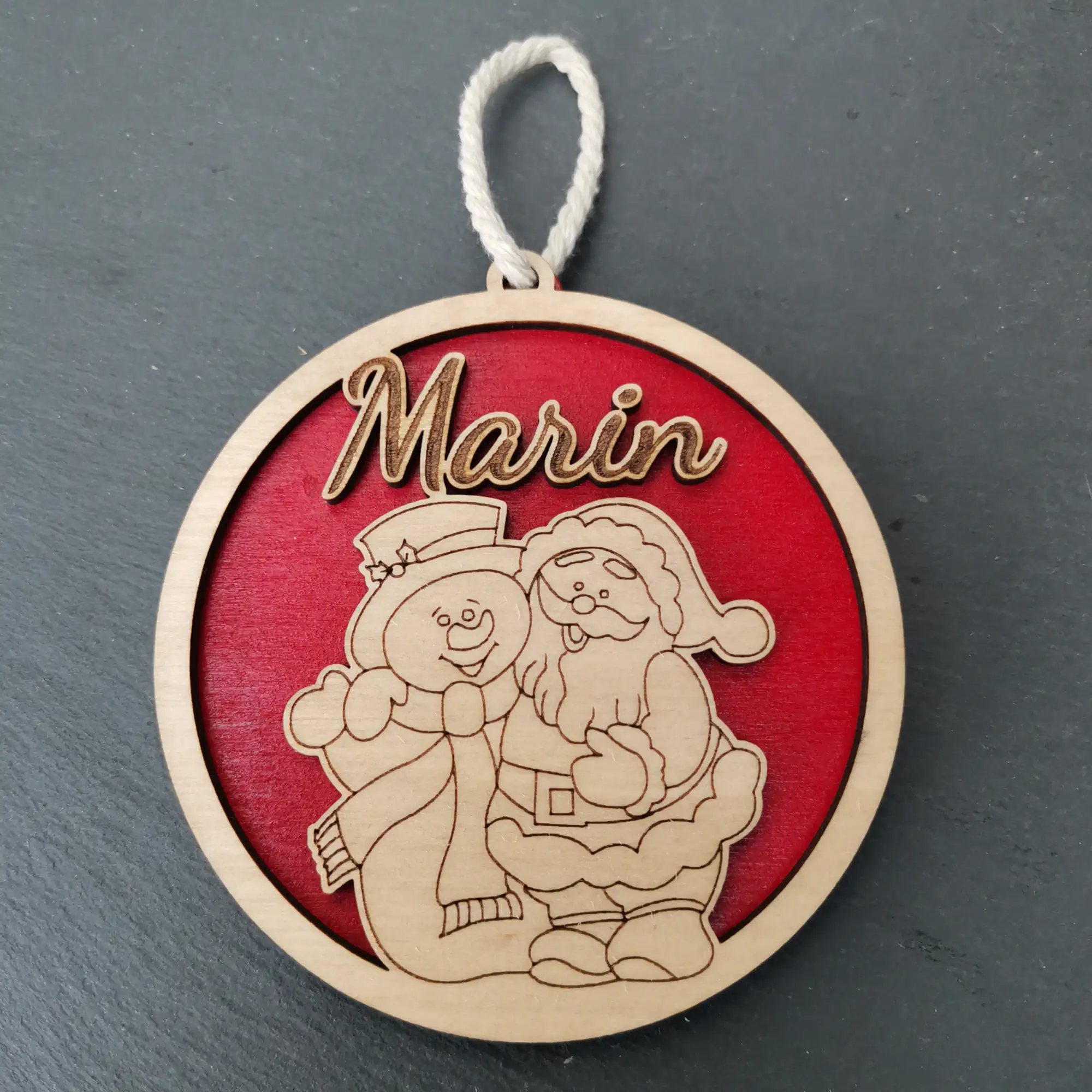 Deco noel personnalisable avec prenom