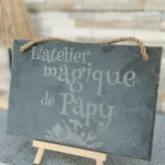 Plaque ardoise deco cadeau papy